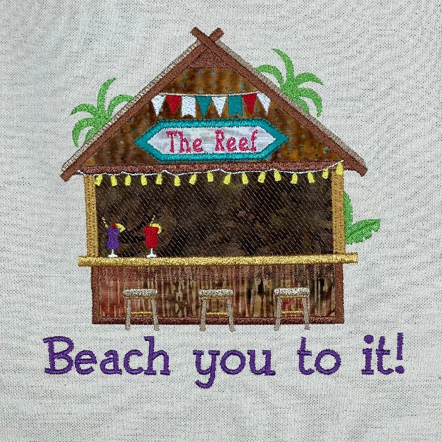 Tropicale for Machine Embroidery