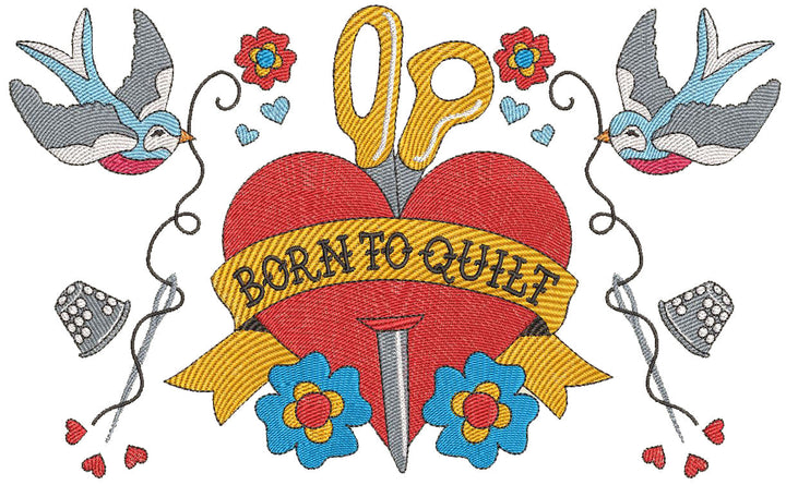 Inked - Sewing and Quilting for Machine Embroidery