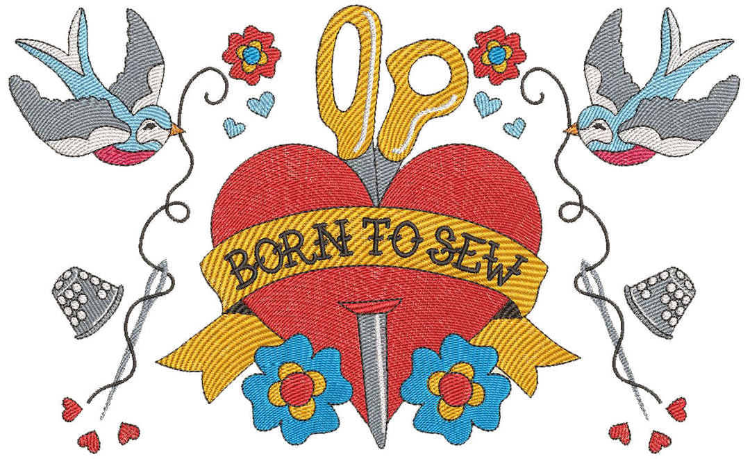 Inked - Sewing and Quilting for Machine Embroidery