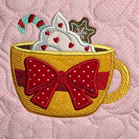 Very Merry Mugs ITH Wall Hanging