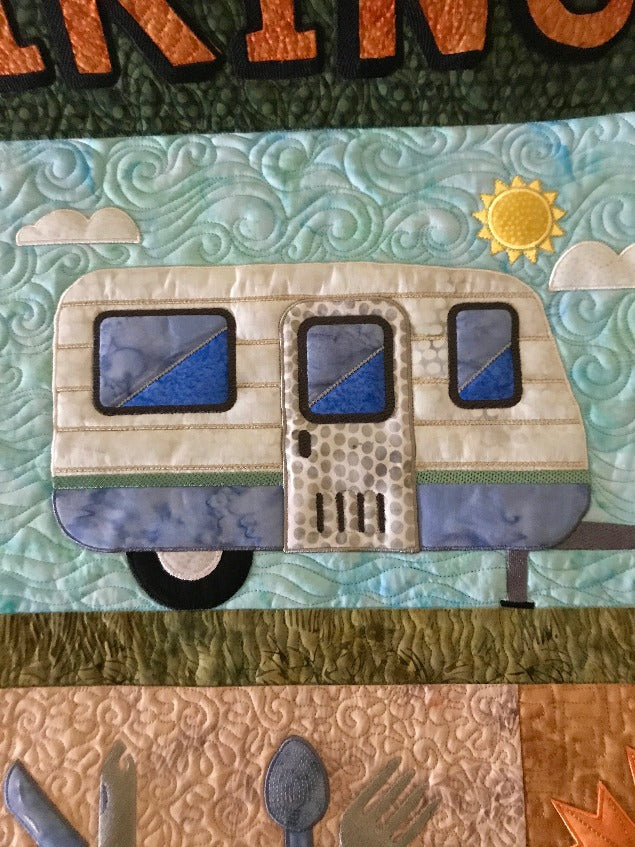 Adventure Awaits for Machine Embroidery