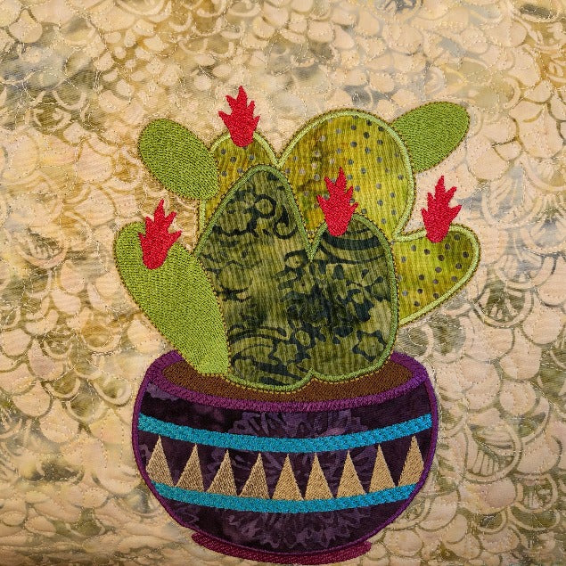 More Prickly Blooms for Machine Embroidery
