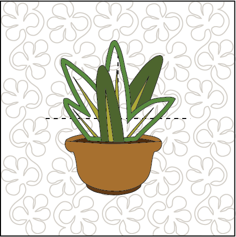 Petite Cacti ITH Wall Hanging for Machine Embroidery