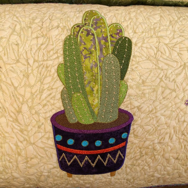 More Prickly Blooms for Machine Embroidery