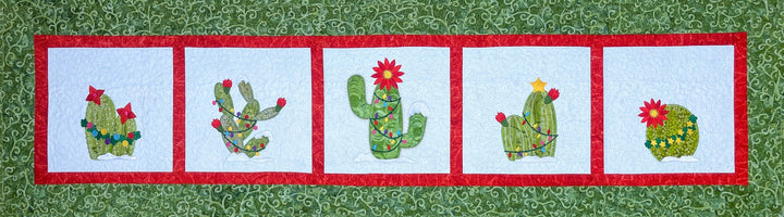 Holiday Prickly Blooms for Machine Embroidery