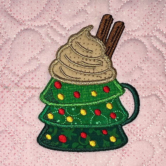 Very Merry Mugs ITH Wall Hanging