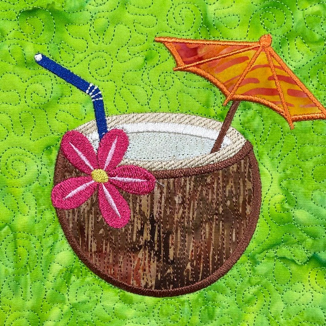 Tropicale for Machine Embroidery