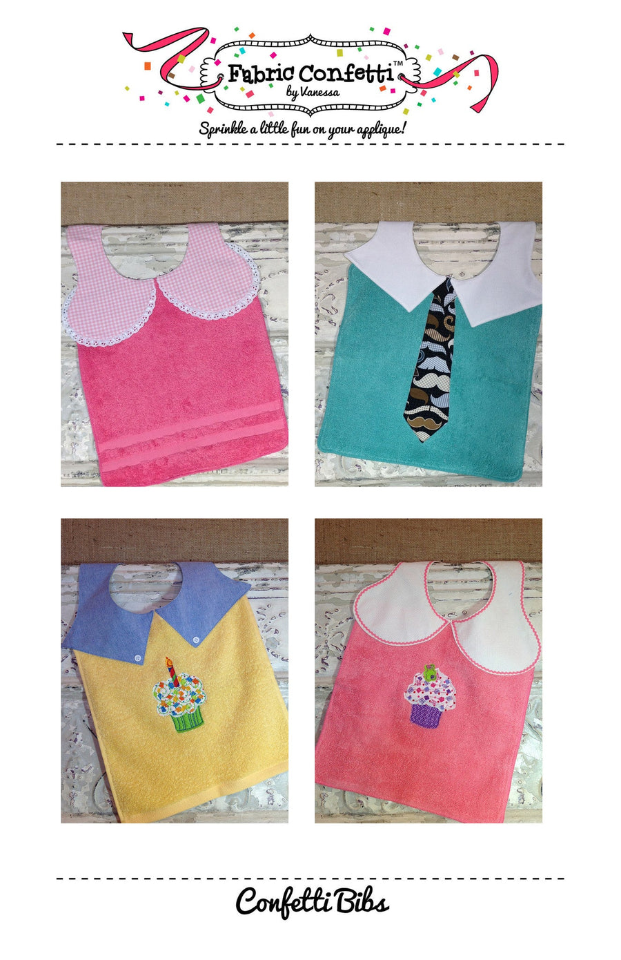 Confetti Bibs
