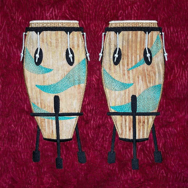 Feel the Beat for Machine Embroidery