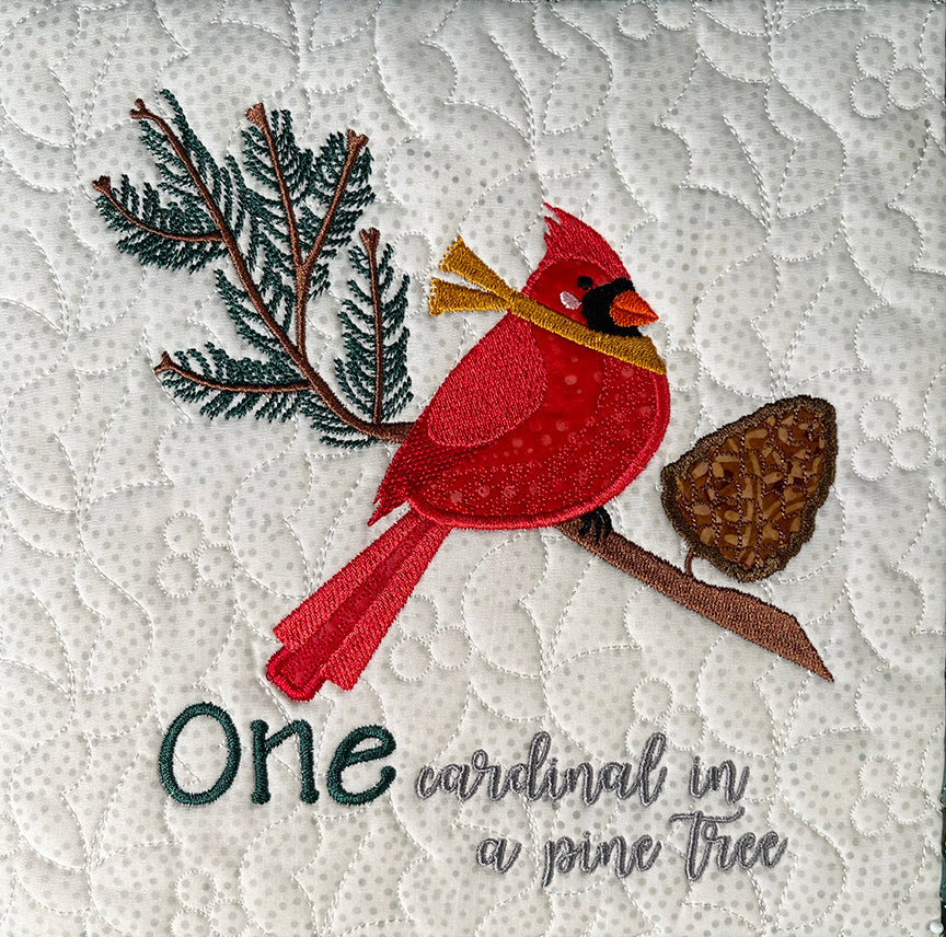 Twelve Days of Christmas - Woodlands - Machine Embroidery