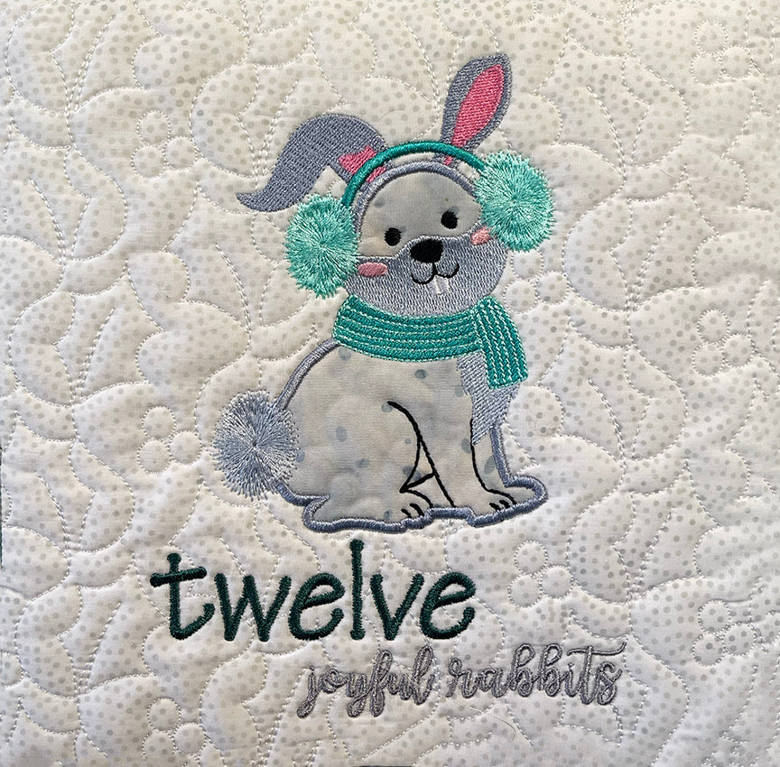 Twelve Days of Christmas - Woodlands - Machine Embroidery