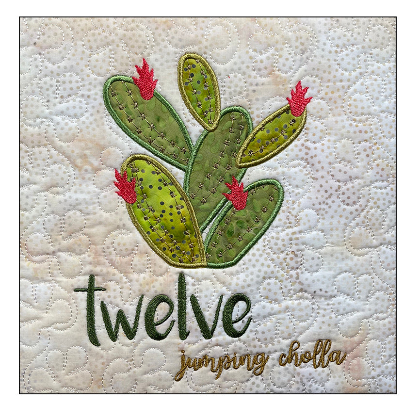 Twelve Days of Christmas - Southwest - Machine Embroidery