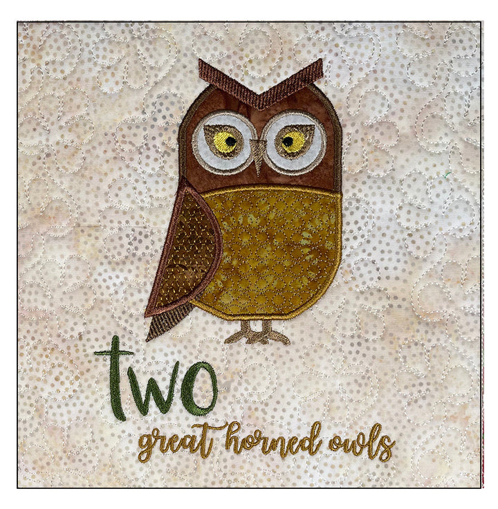 Twelve Days of Christmas - Southwest - Machine Embroidery