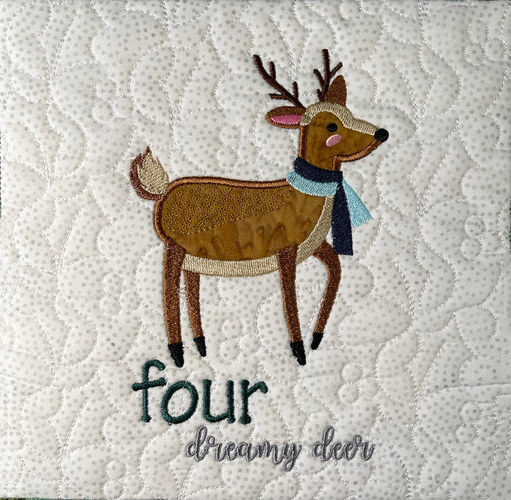 Twelve Days of Christmas - Woodlands - Machine Embroidery