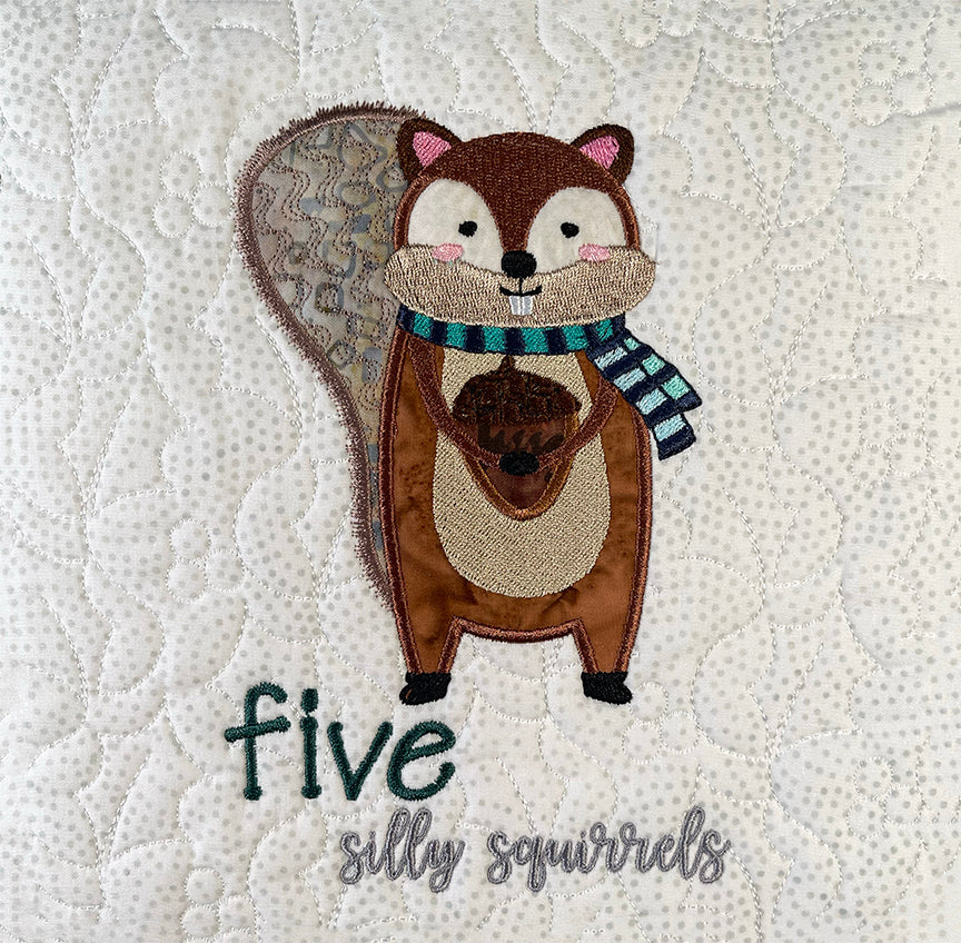 Twelve Days of Christmas - Woodlands - Machine Embroidery