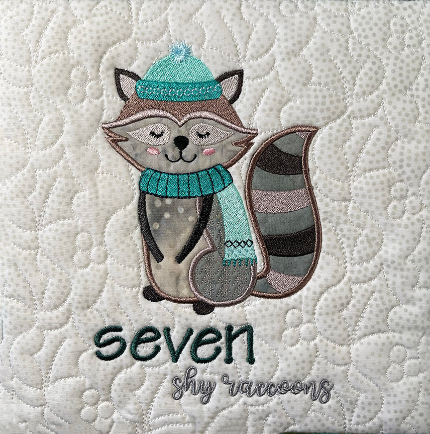 Twelve Days of Christmas - Woodlands - Machine Embroidery