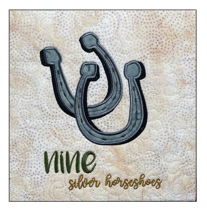 Twelve Days of Christmas - Southwest - Machine Embroidery