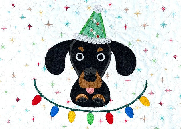 Tilly's Christmas Party for Machine Embroidery