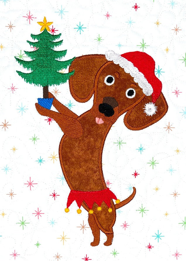 Tilly's Christmas Party for Machine Embroidery