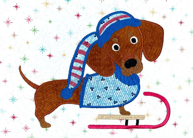 Tilly's Christmas Party for Machine Embroidery