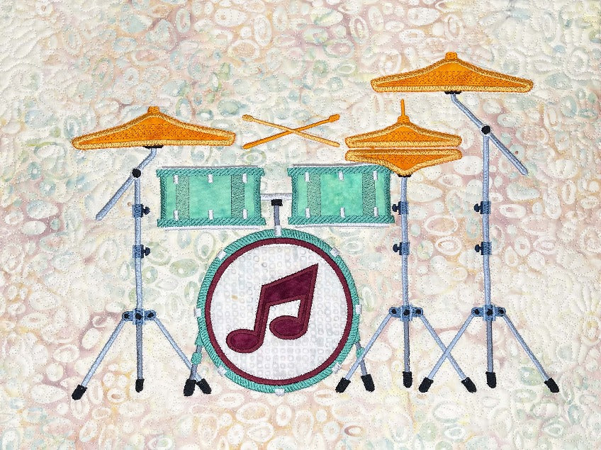 Feel the Beat for Machine Embroidery