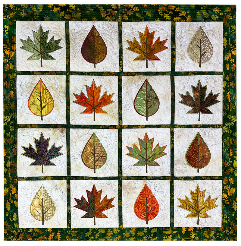 Fall Leaves ITH Wall Hanging