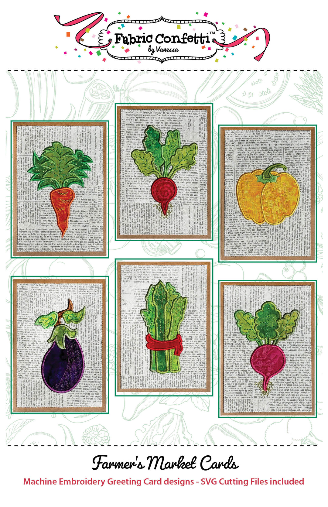 Farmers Market Greeting Cards