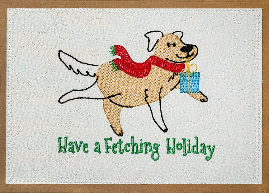 It's A Dog's Life Greeting Cards- Christmas