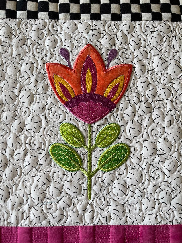 Blooming Mod  for Machine Embroidery