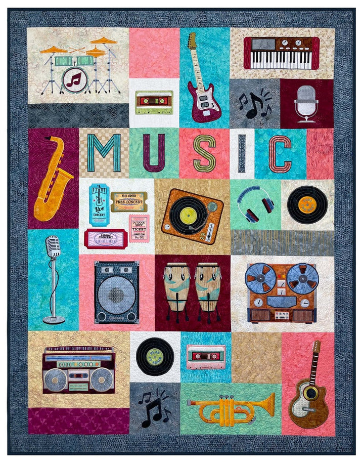 Feel the Beat for Machine Embroidery