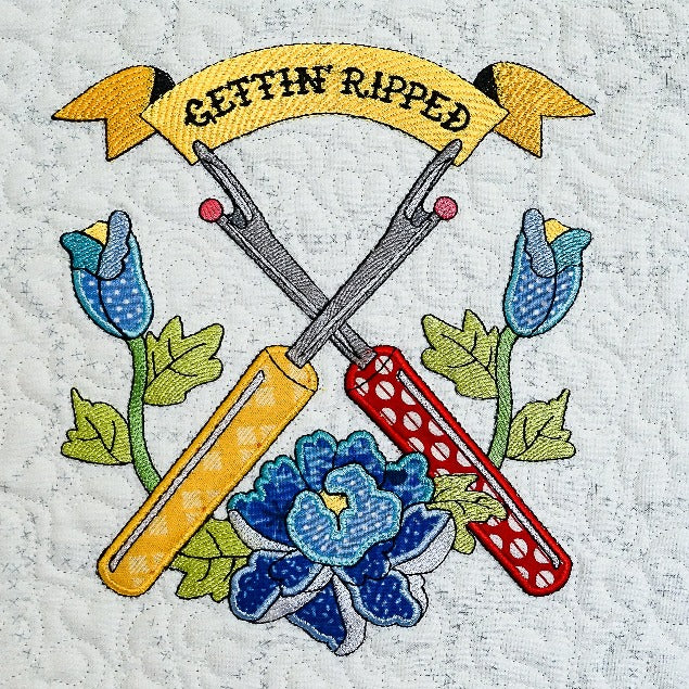Inked - Makers Quilt for Machine Embroidery