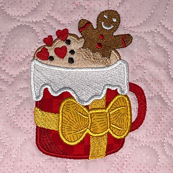 Very Merry Mugs ITH Wall Hanging