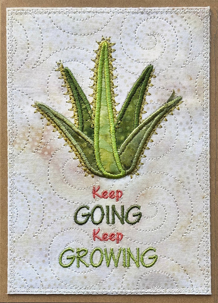 Desert Rose ITH Mug Rugs and Cards
