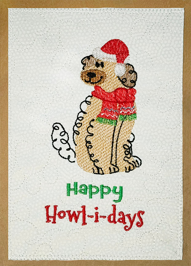 It's A Dog's Life Greeting Cards- Christmas
