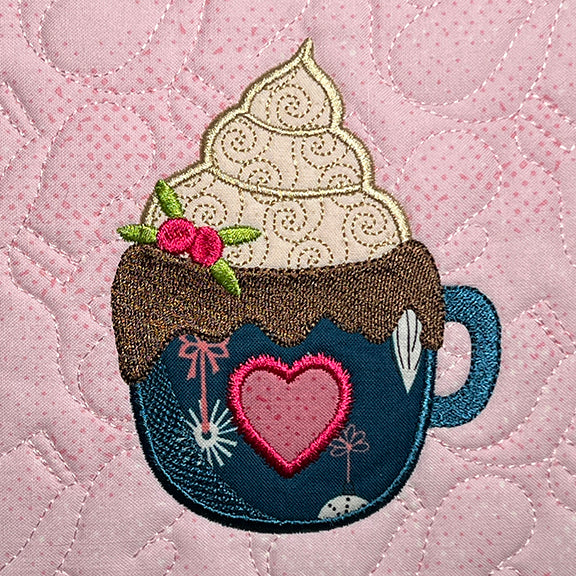 Very Merry Mugs ITH Wall Hanging