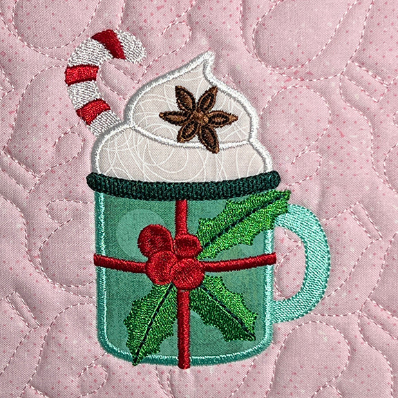 Very Merry Mugs ITH Wall Hanging