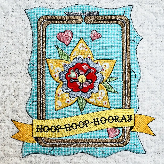 Inked - Makers Quilt for Machine Embroidery