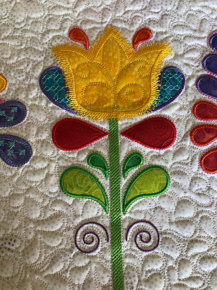 Spring Jubilee for Machine Embroidery