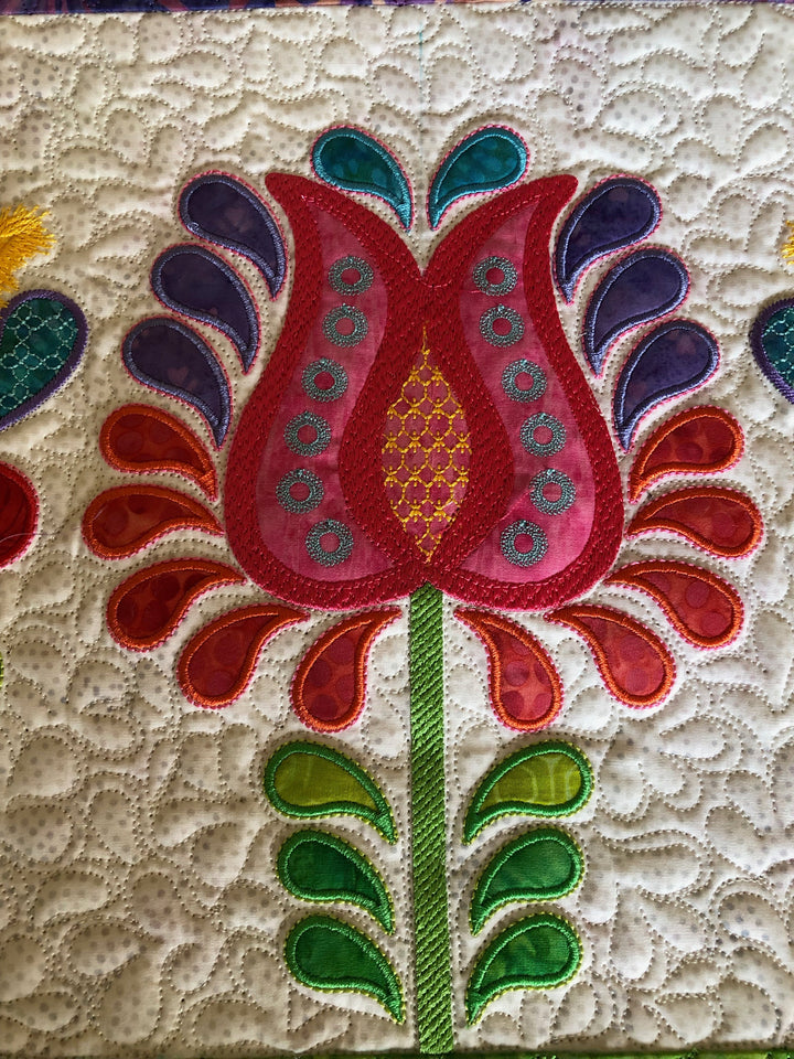 Spring Jubilee for Machine Embroidery