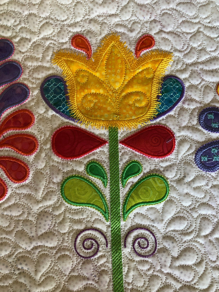 Spring Jubilee for Machine Embroidery
