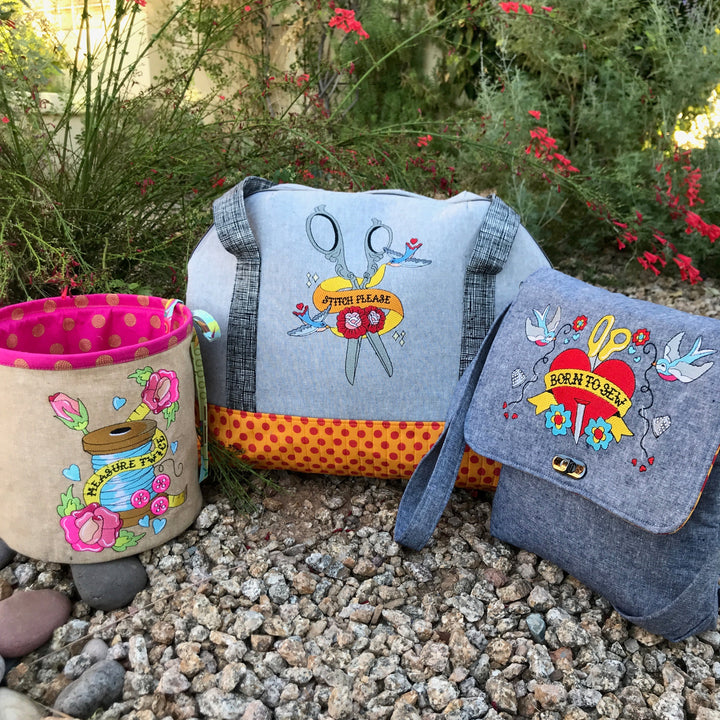 Inked - Sewing and Quilting for Machine Embroidery