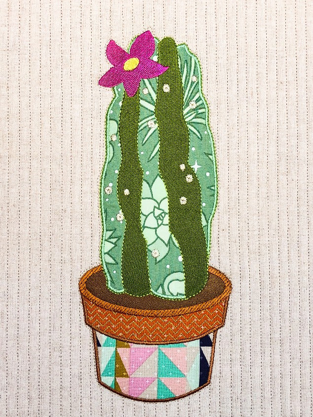 Prickly Blooms for Machine Embroidery