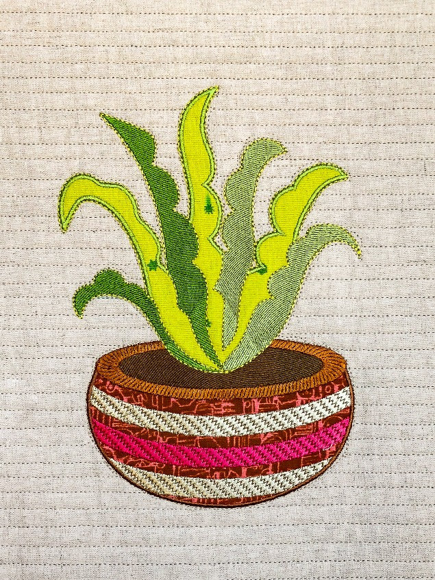 Prickly Blooms for Machine Embroidery