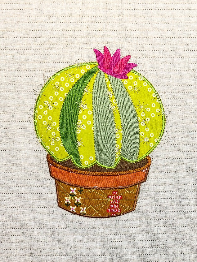 Prickly Blooms for Machine Embroidery