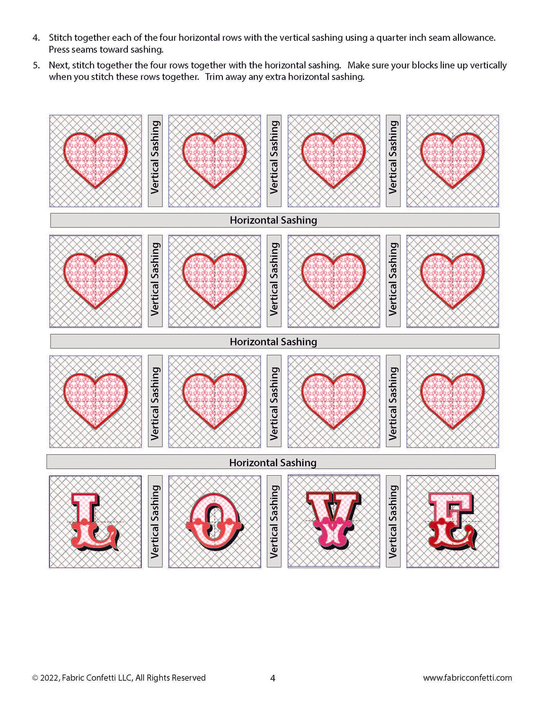 Love ITH Wall Hanging