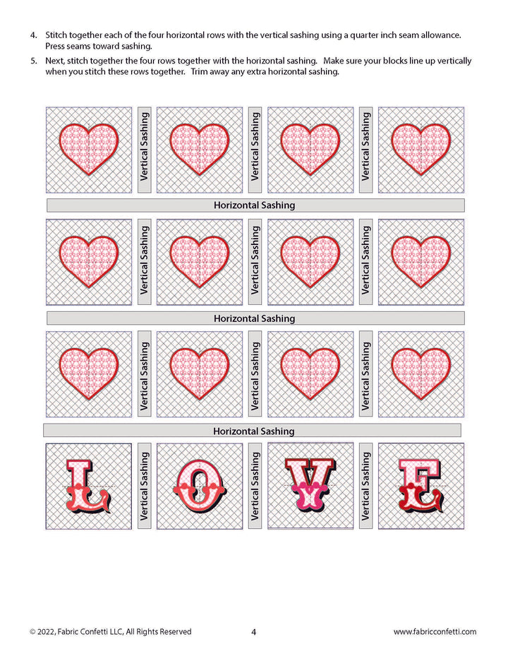 Love ITH Wall Hanging