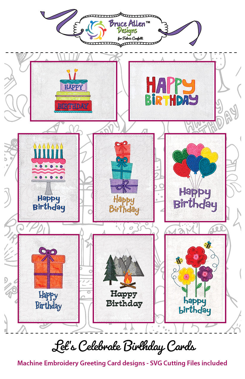 Let's Celebrate Birthday Cards
