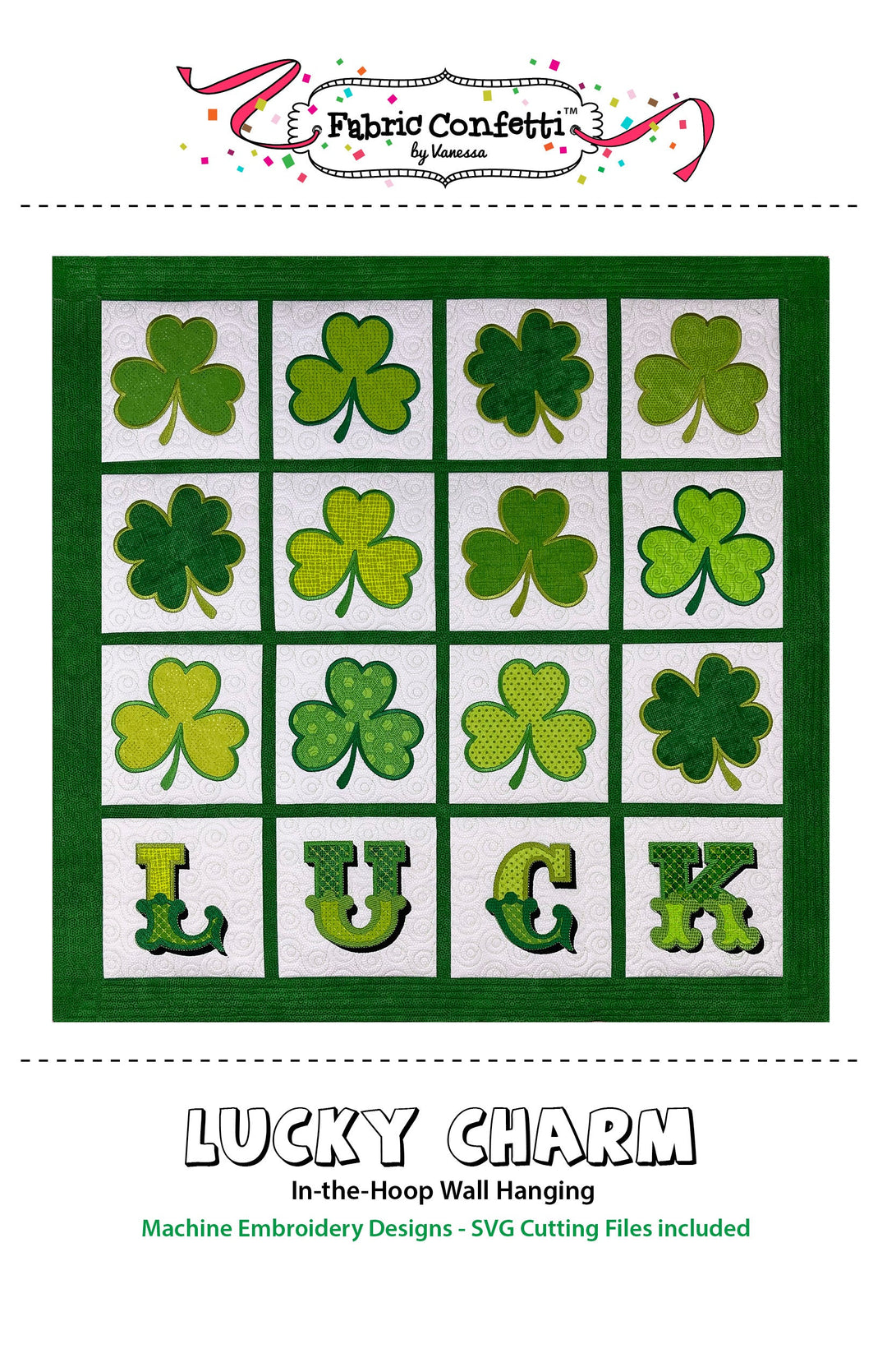 Lucky Charm ITH Wall Hanging