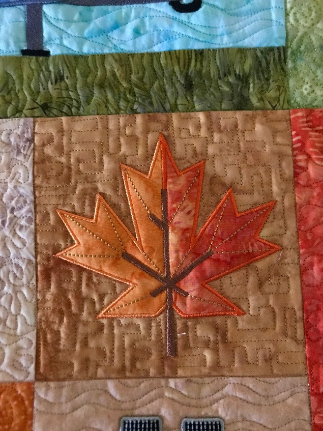 Adventure Awaits for Machine Embroidery