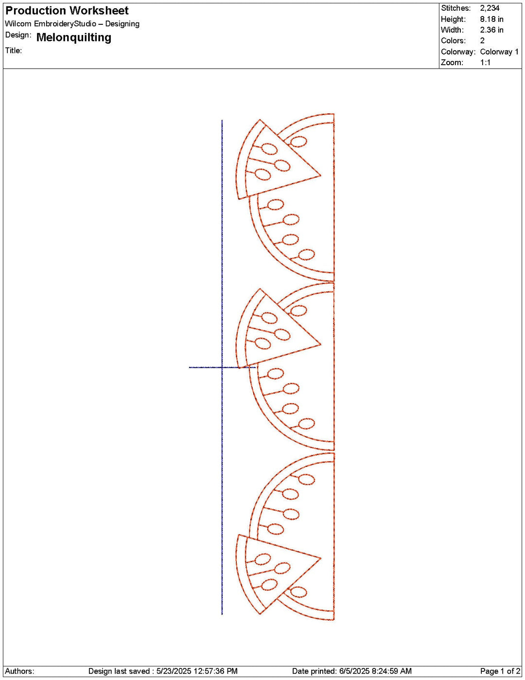 Bit-O-Color Hello Summer Quilted Banner
